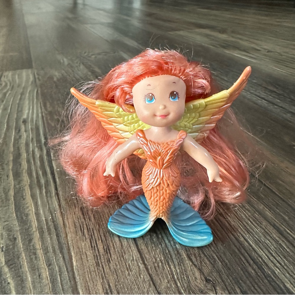 vintage 1986 Kenner Sea Wees Shimmers Sunstreak mermaid doll